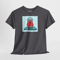 Retro Gamer Cat T-Shirt — Cute Cat with Headphones & Game Controller Tee