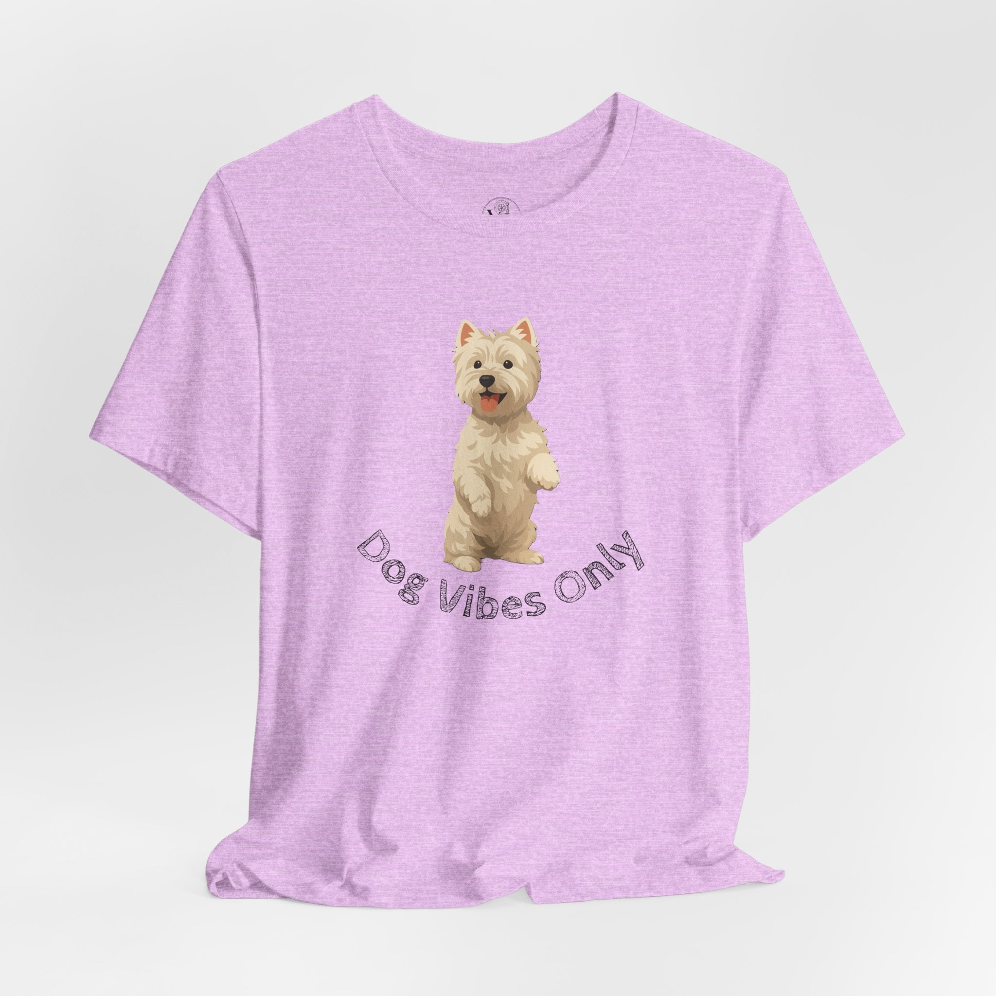 Dog Vibes Only T-Shirt — Cute Westie Graphic Tee