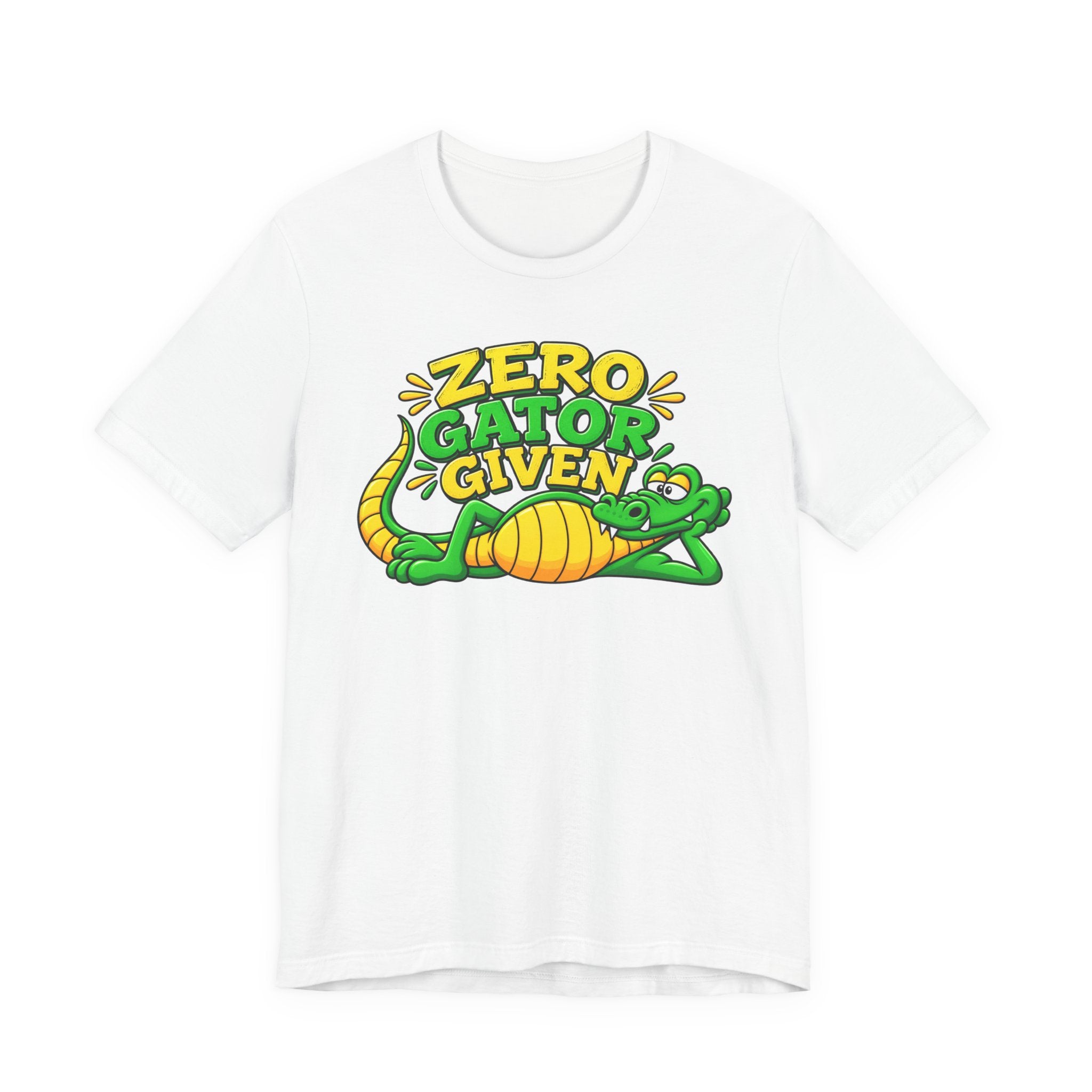 Zero Gator Given T-Shirt – Funny Alligator Graphic Tee
