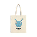 Blue Whimsical Monster Tote Bag