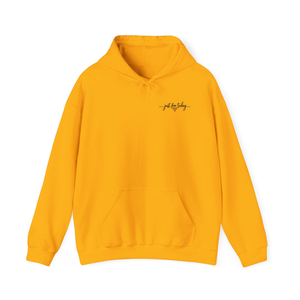 Keep Going Hoodie — "Keep Going One Step is Enough Just for Today" Motivational Pullover