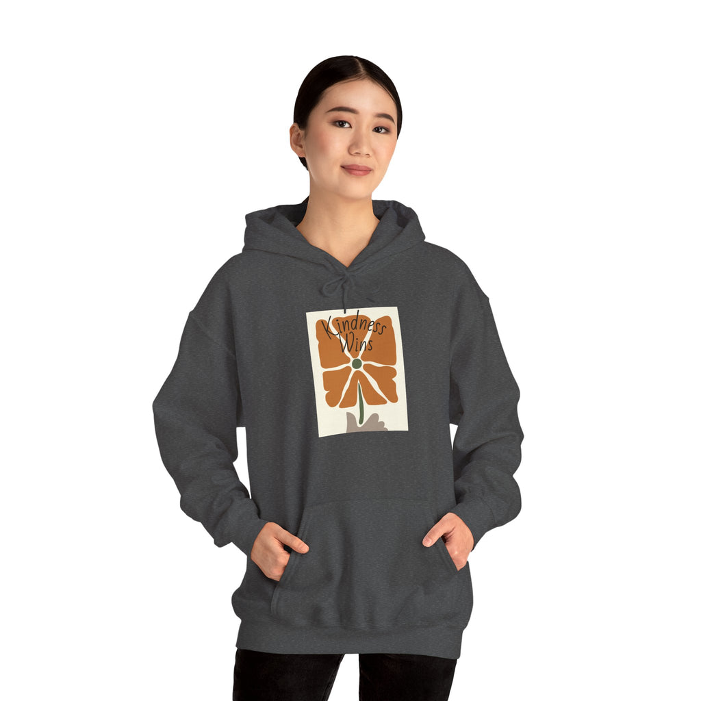 Hoodie — Autumn Bloom Floral Graphic "Calm in Color" Sweatshirt