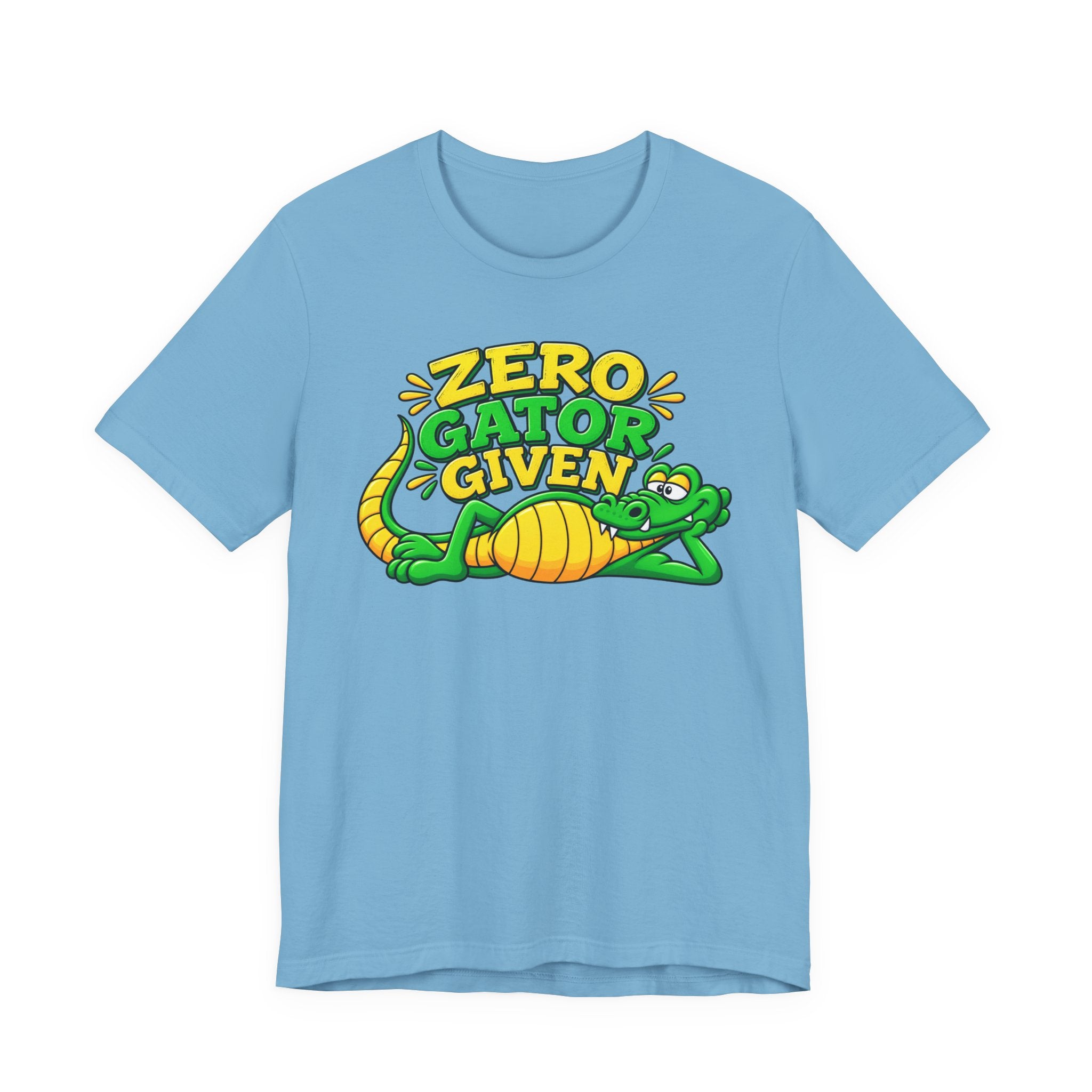 Zero Gator Given T-Shirt – Funny Alligator Graphic Tee