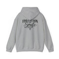 Find a Reason to Smile Hoodie — Inspirational White Pullover