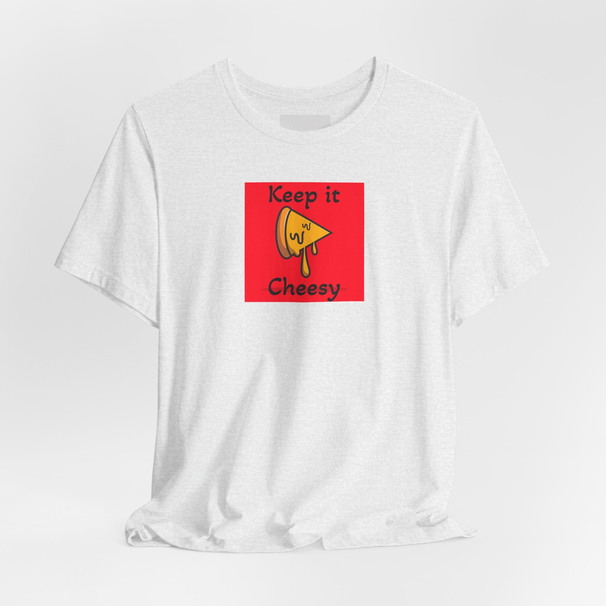 Keep It Cheesy T-Shirt — Funny Grilled Cheese Graphic Tee