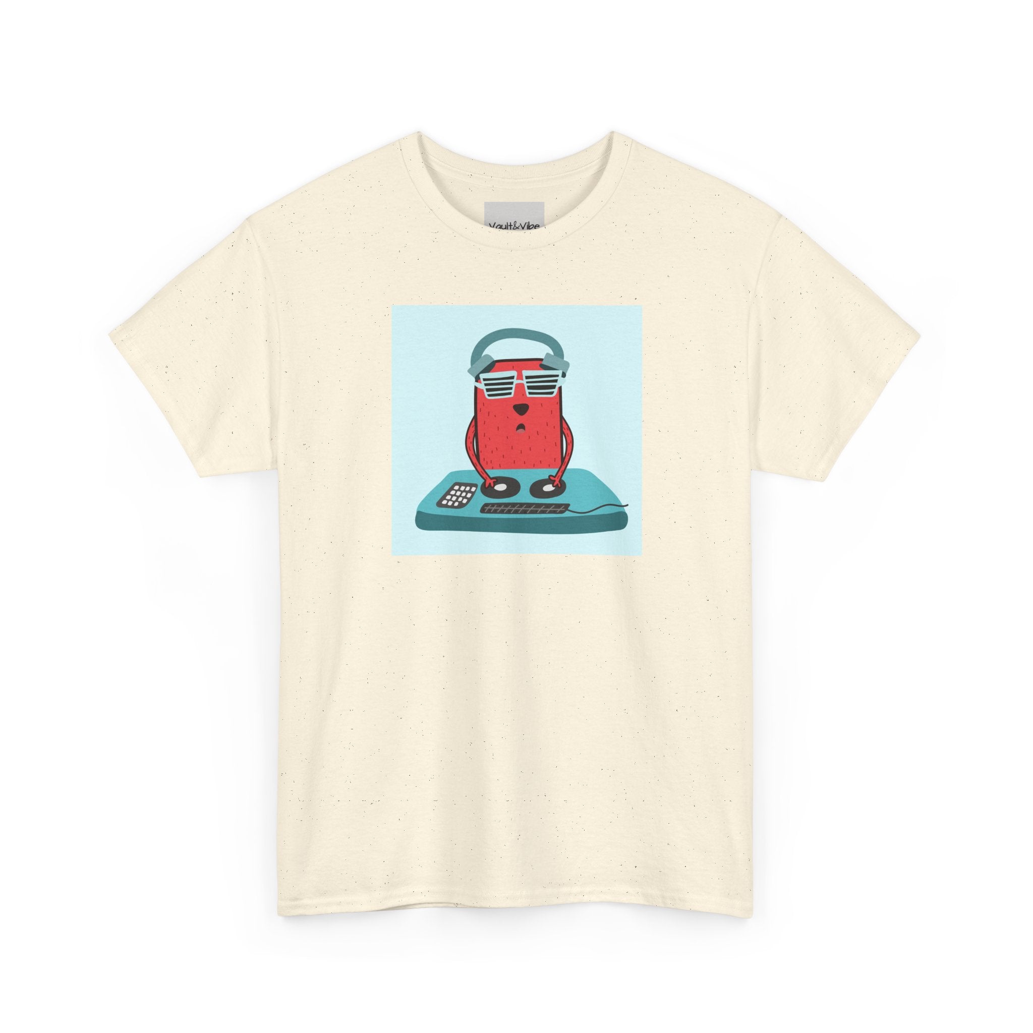 Retro DJ Dog T-Shirt — Funny DJ Dog Tee