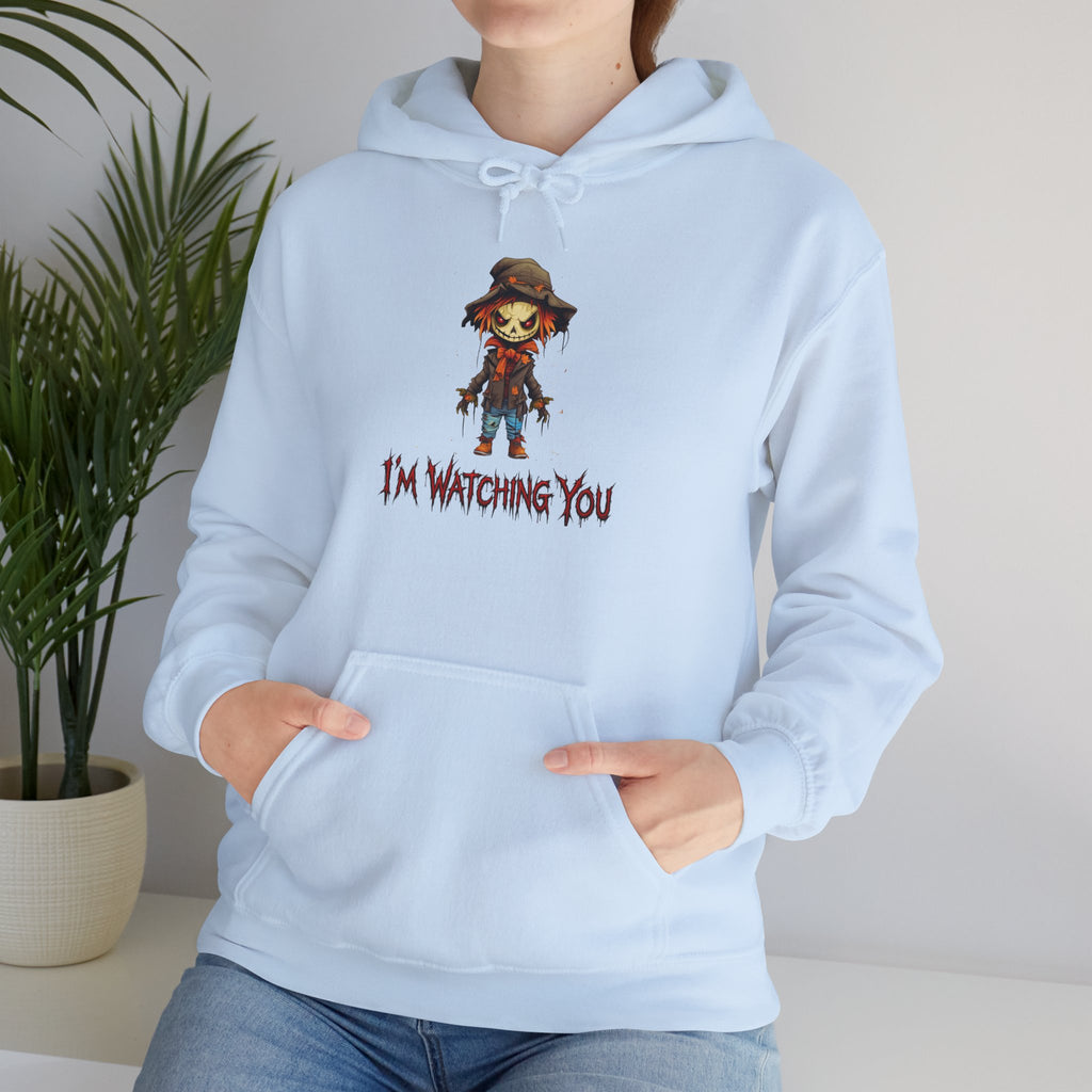 Scarecrow 'I'm Watching You' Hoodie — Cute Creepy Fall Pullover