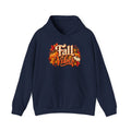 Fall Vibes Hoodie — Cozy Autumn Pumpkin & Leaves Sweatshirt