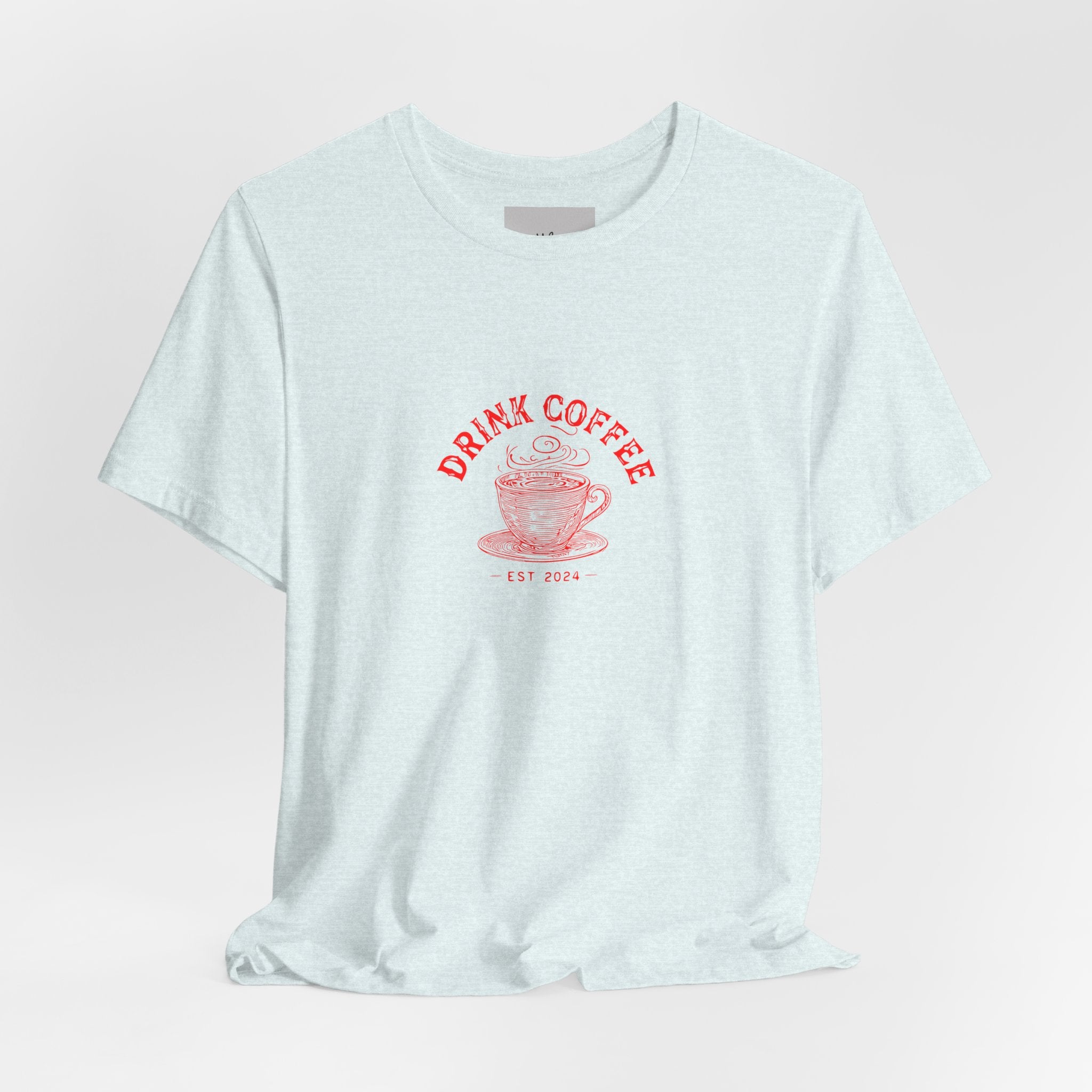 Coffee Lover Tee — "Drink Coffee" Vintage Cup Graphic T-Shirt