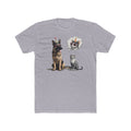 Dog and Cat Tee — Thought Bubble German Shephard Design