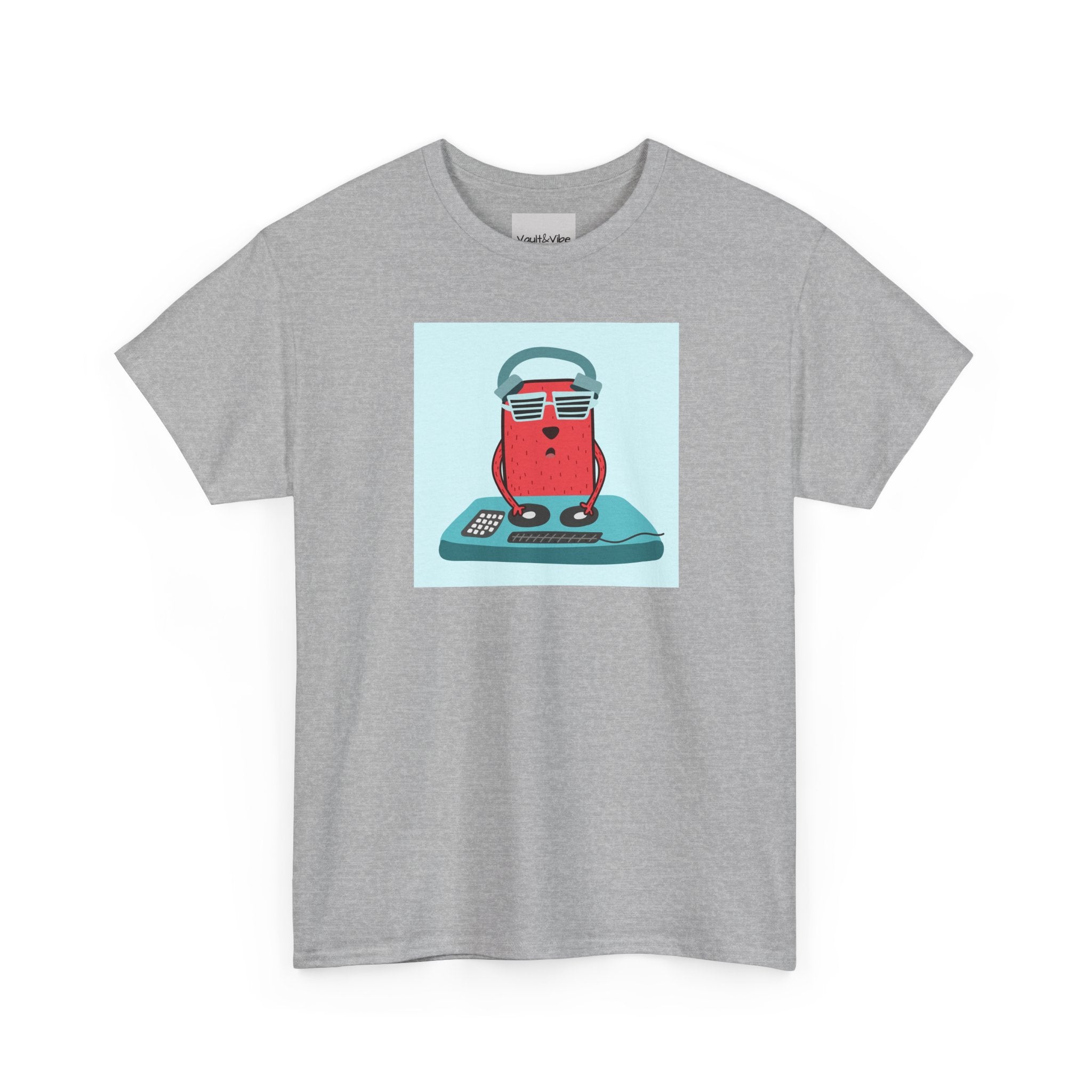 Retro DJ Dog T-Shirt — Funny DJ Dog Tee