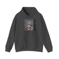 Football Skeleton Helmet Hoodie — Vintage Grunge Sports Pullover