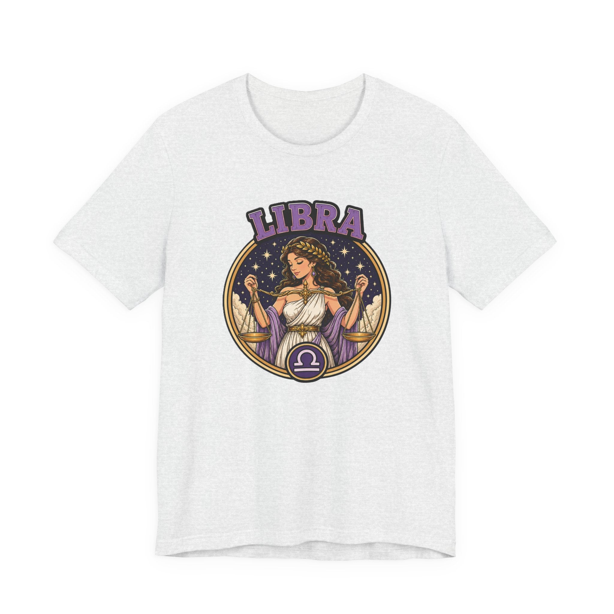 Libra Zodiac T-Shirt – Vintage Scales Astrology Tee
