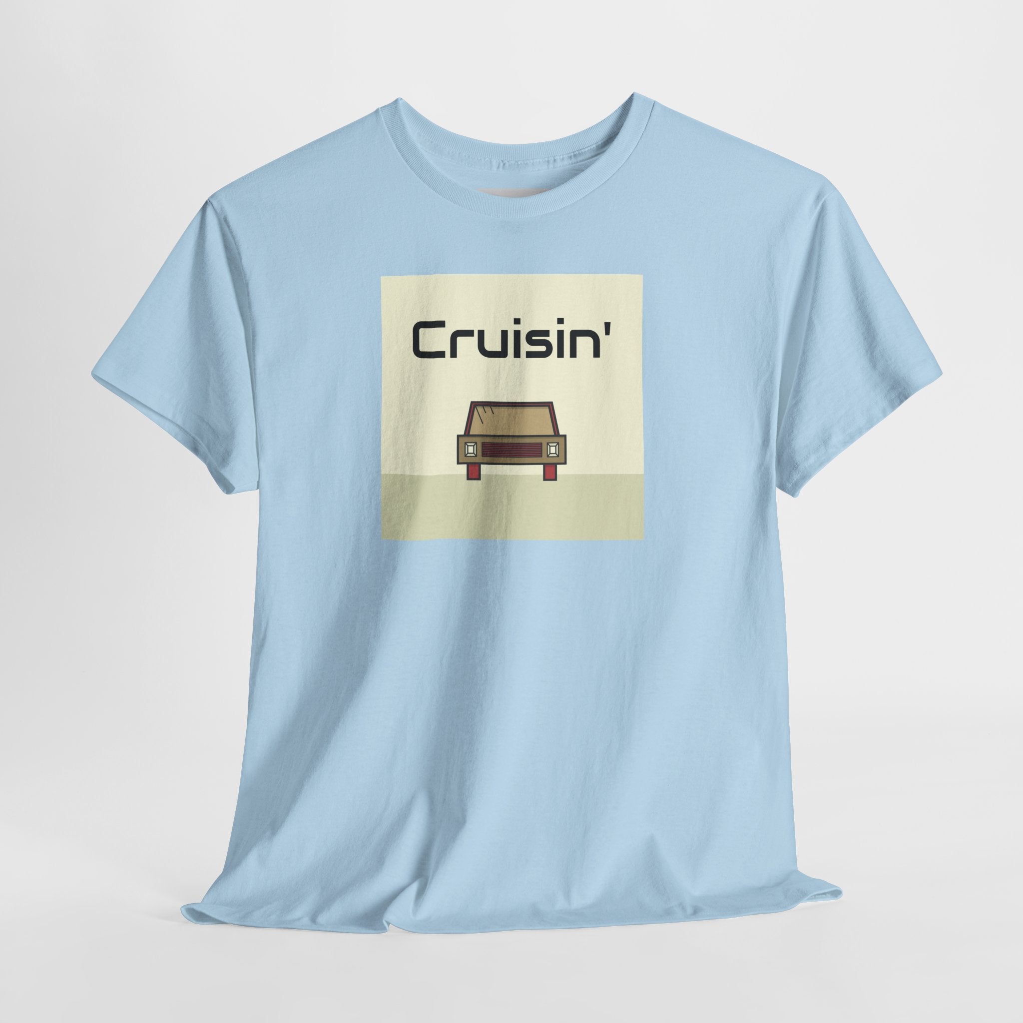 Cruisin' Vintage Car Tee — Retro Road Trip Graphic T-Shirt