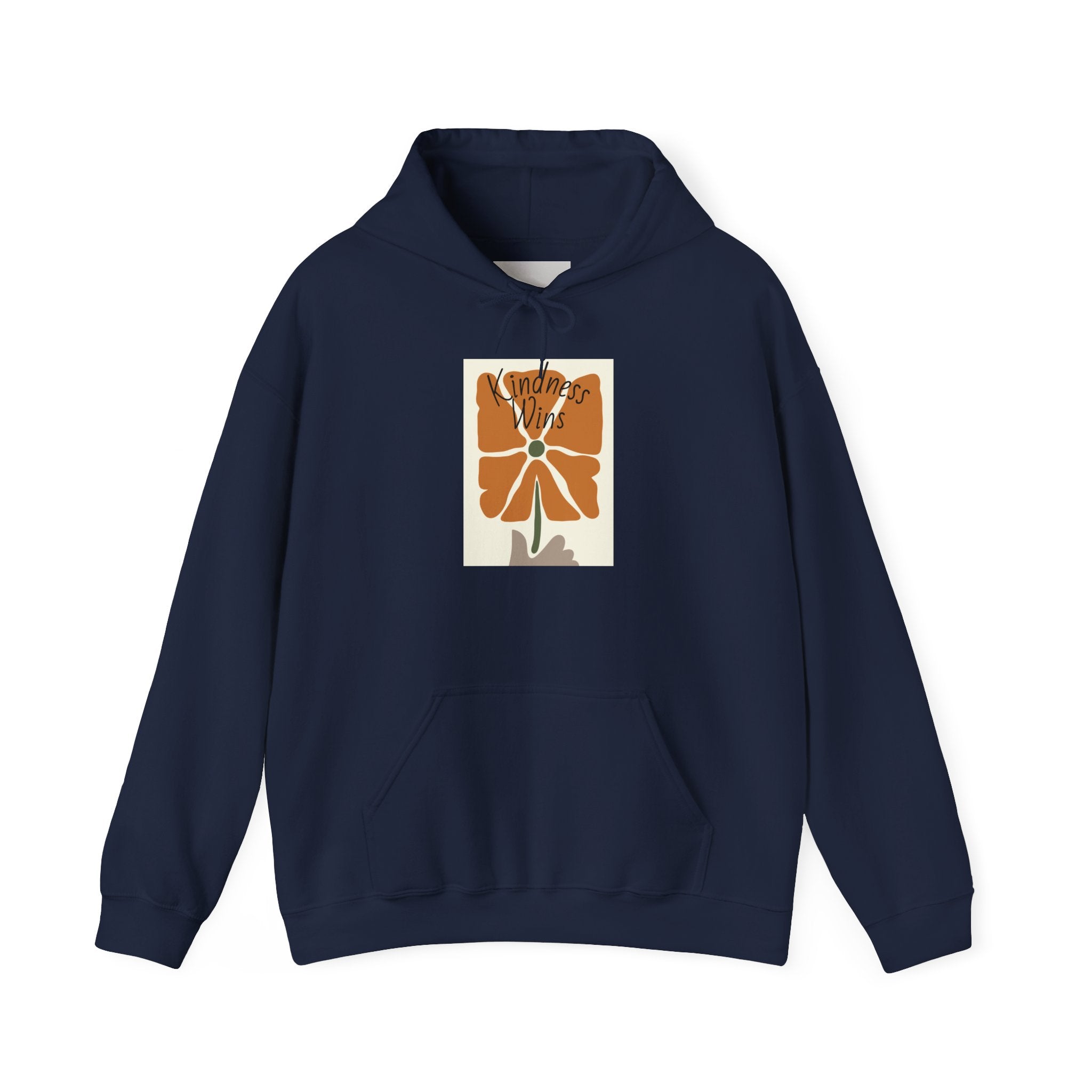 Hoodie — Autumn Bloom Floral Graphic "Calm in Color" Sweatshirt
