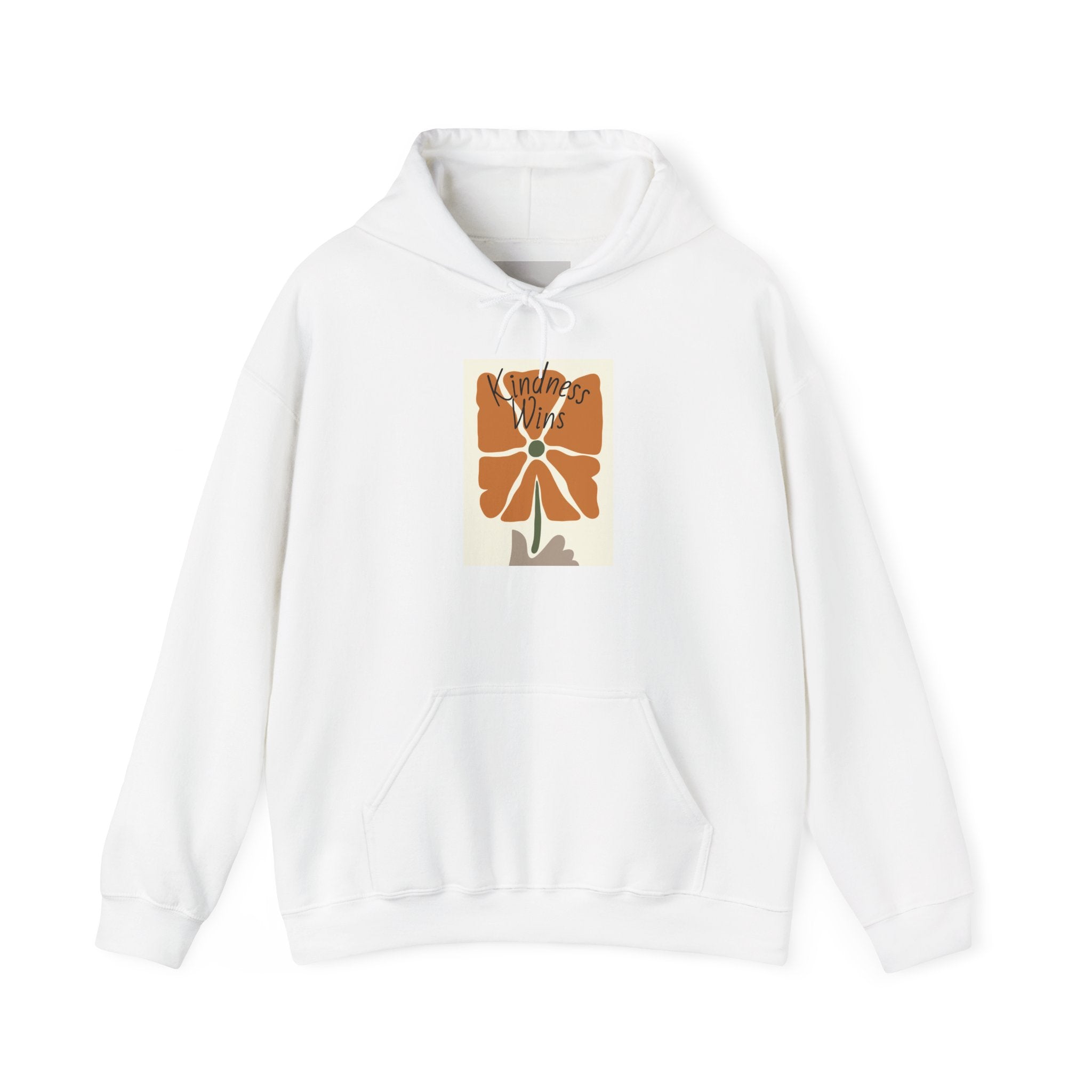 Hoodie — Autumn Bloom Floral Graphic "Calm in Color" Sweatshirt