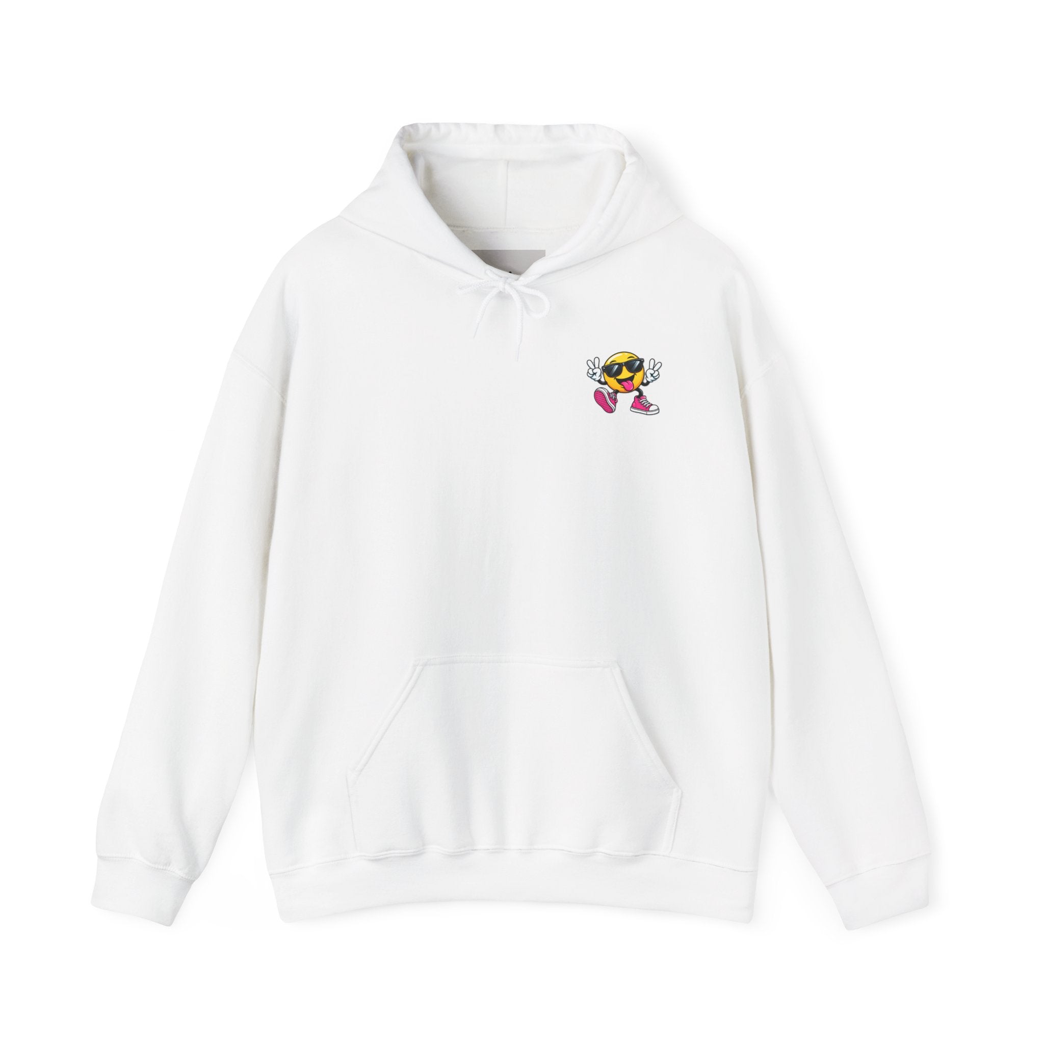 Hoodie — 'I Came. I Saw. I Made It Weird.' Smiley Face Graphic Hoodie