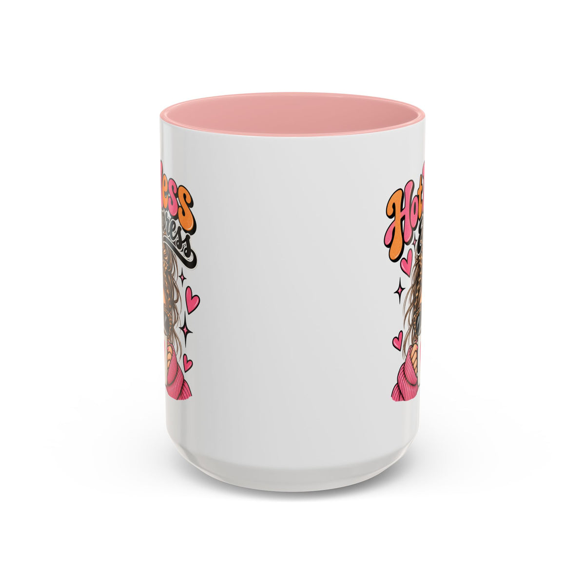 Hot Mess Express Coffee Mug — Funny Retro Girl Coffee Cup (11/15oz)
