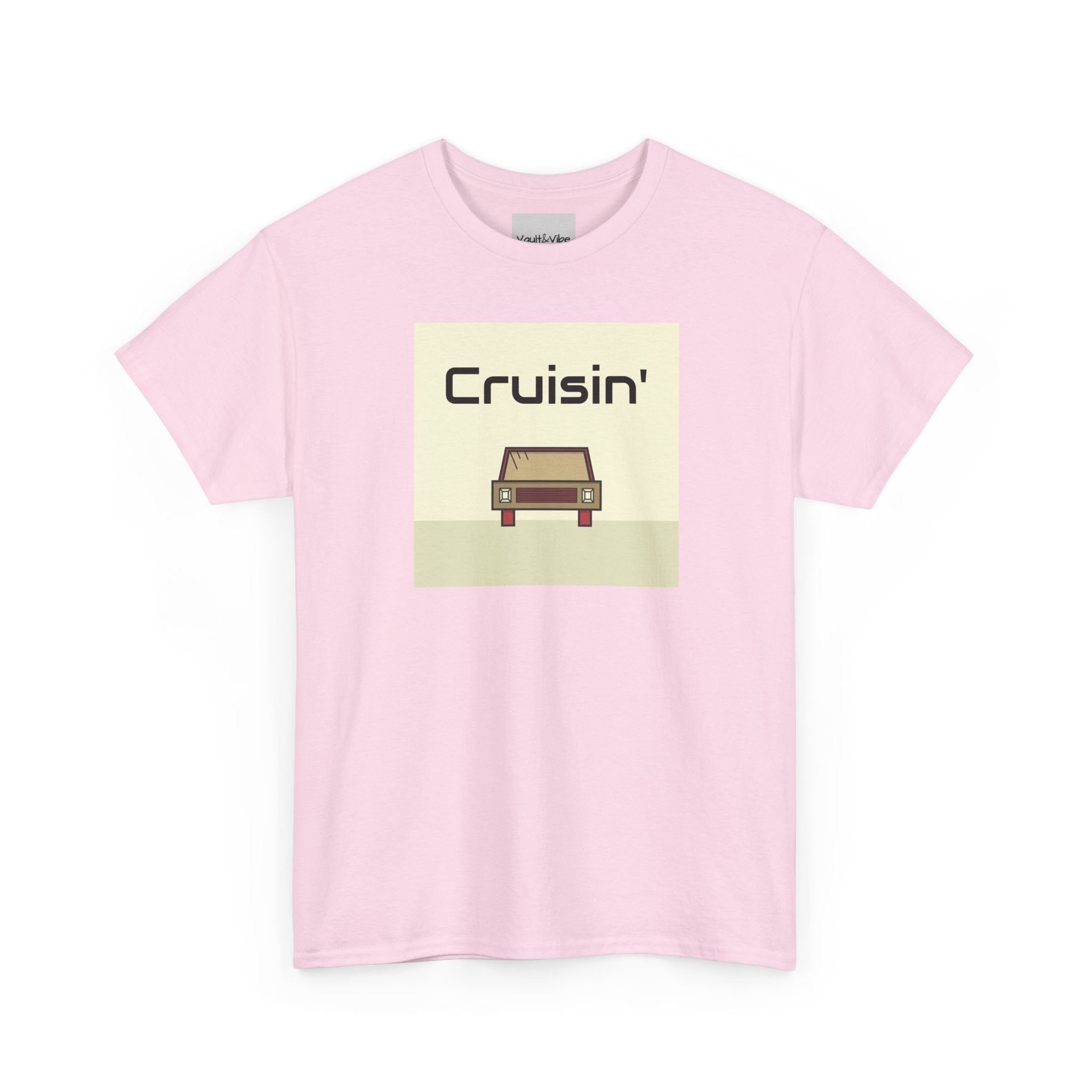 Cruisin' Vintage Car Tee — Retro Road Trip Graphic T-Shirt