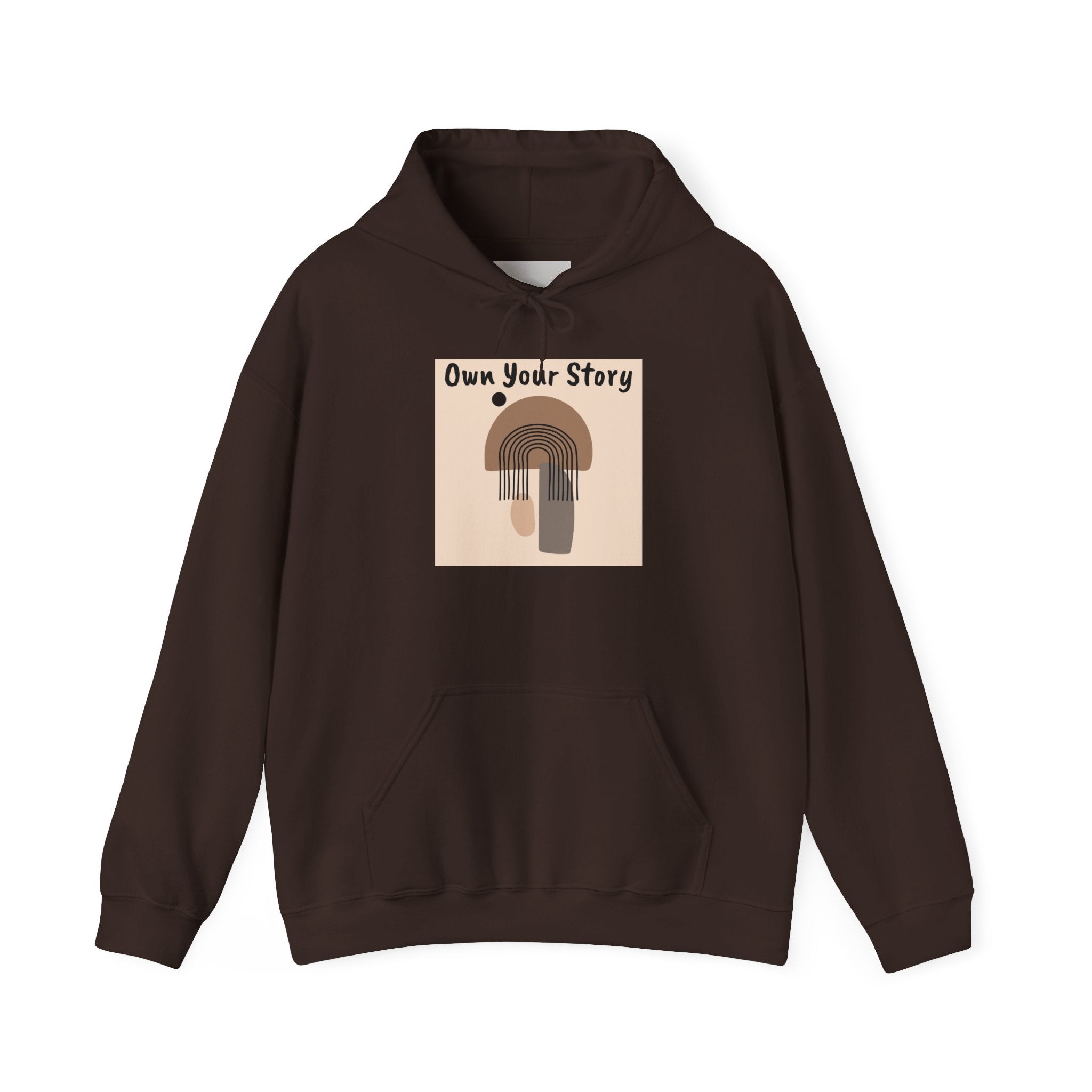 Own Your Story Hoodie — Inspirational Retro Arch Graphic Sweatshirt