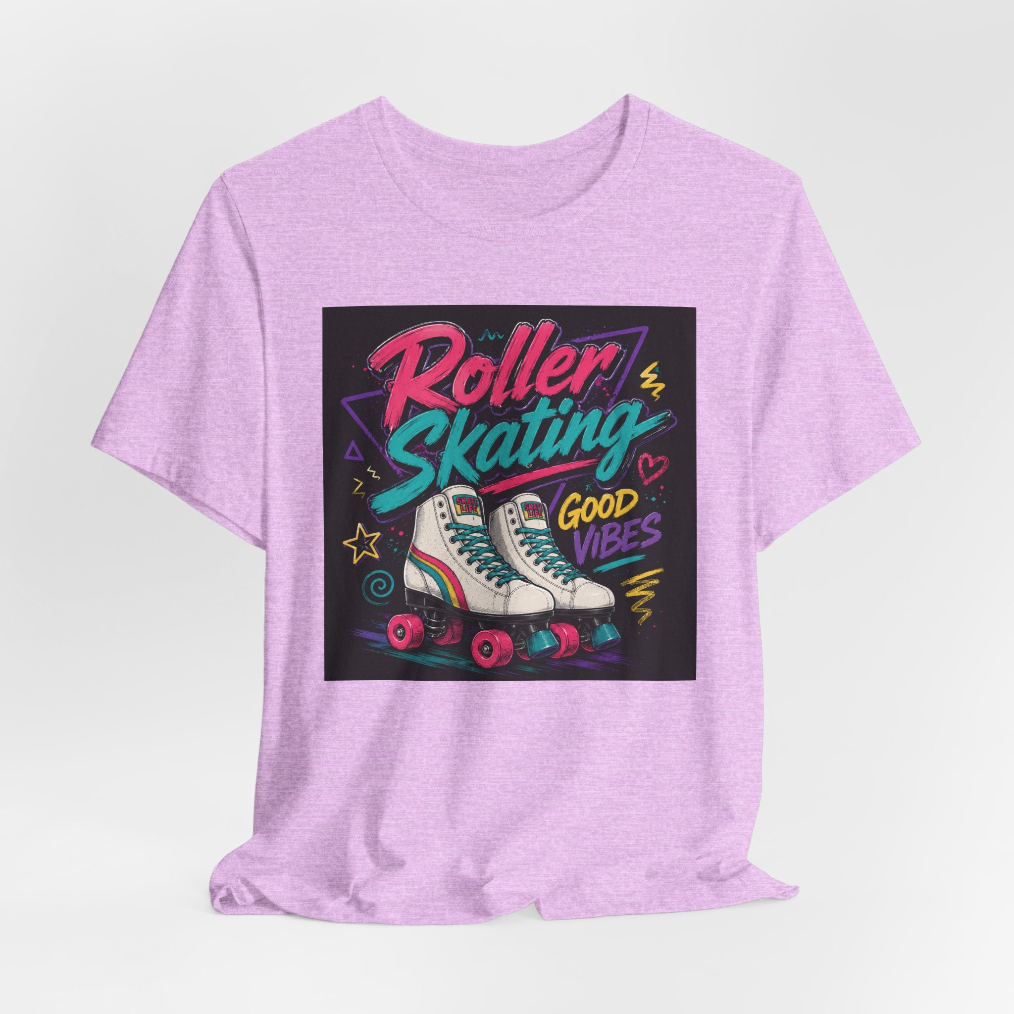 Roller Skating Good Vibes Tee