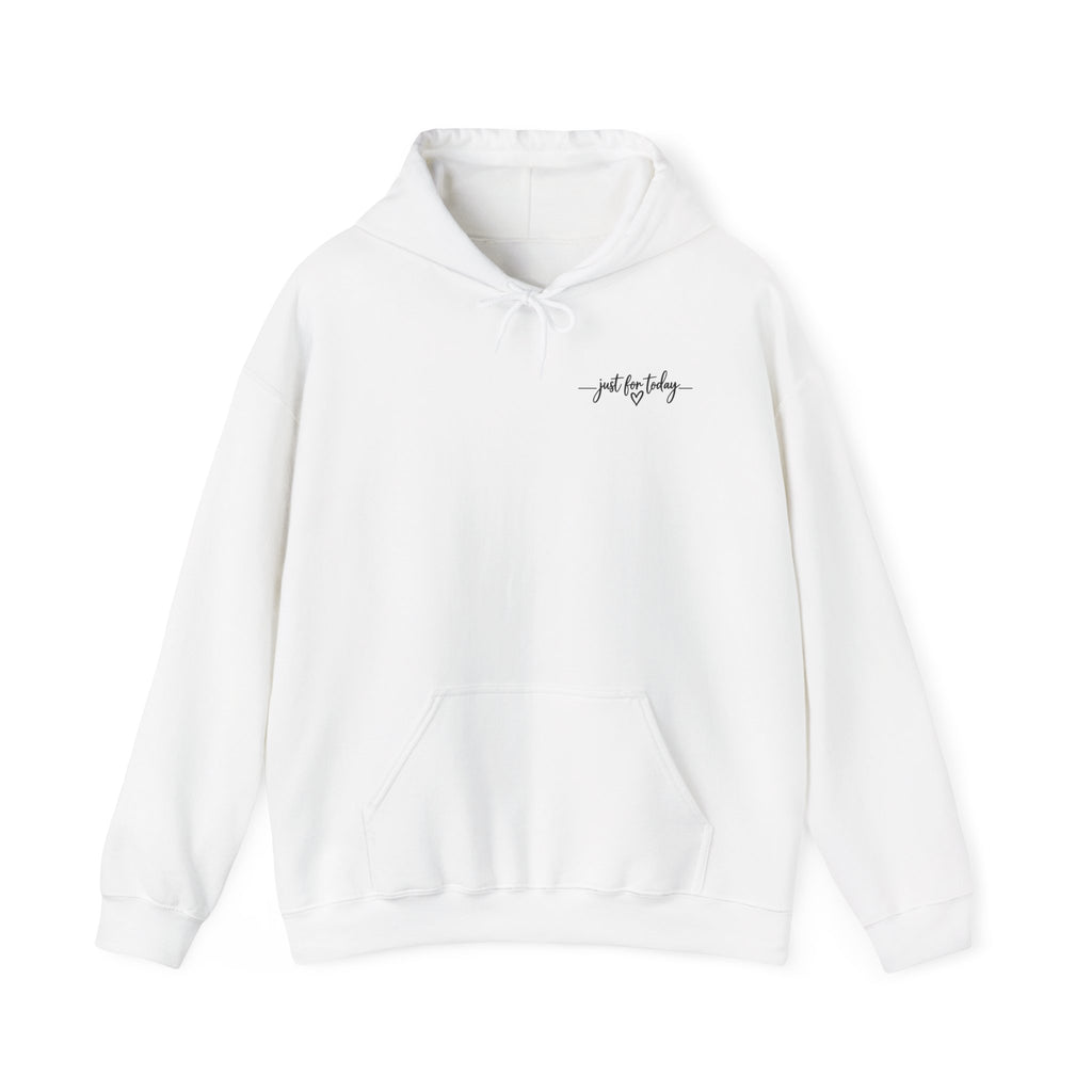 Keep Going Hoodie — "Keep Going One Step is Enough Just for Today" Motivational Pullover