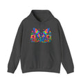 Butterfly Garden Hoodie - Colorful "Wonderful" Floral Graphic Sweatshirt