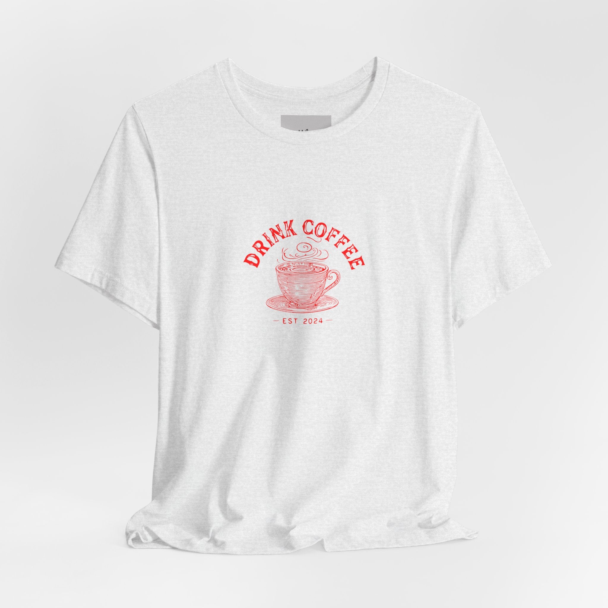 Coffee Lover Tee — "Drink Coffee" Vintage Cup Graphic T-Shirt
