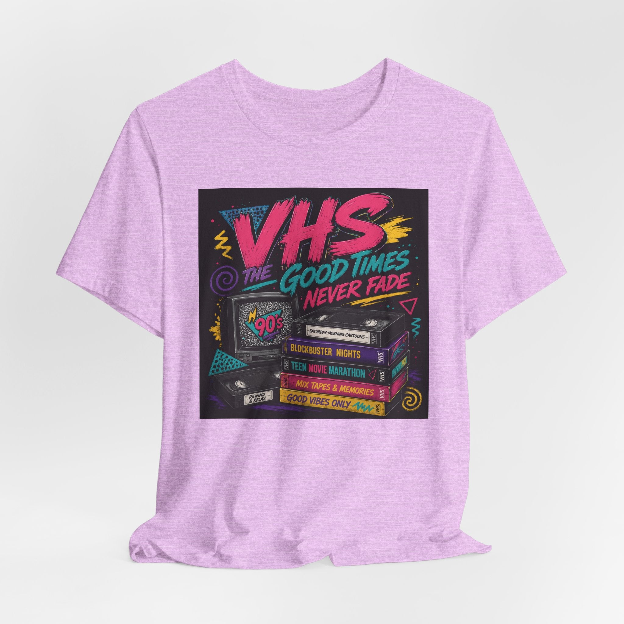 VHS The Good Times Never Fade T-Shirt — Retro 80s/90s Nostalgia Tee