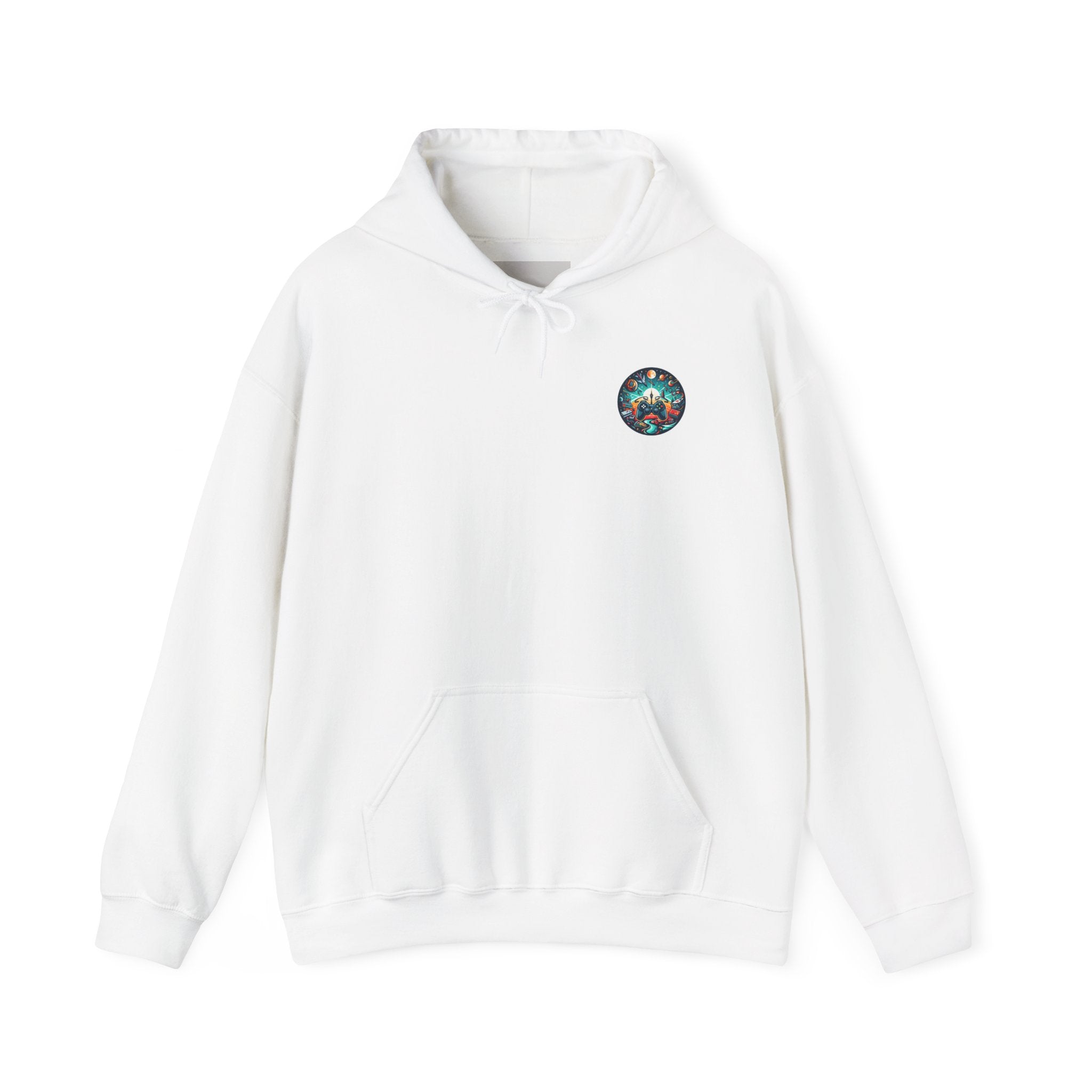 Hoodie — Retro Gaming Galaxy Graphic Pullover