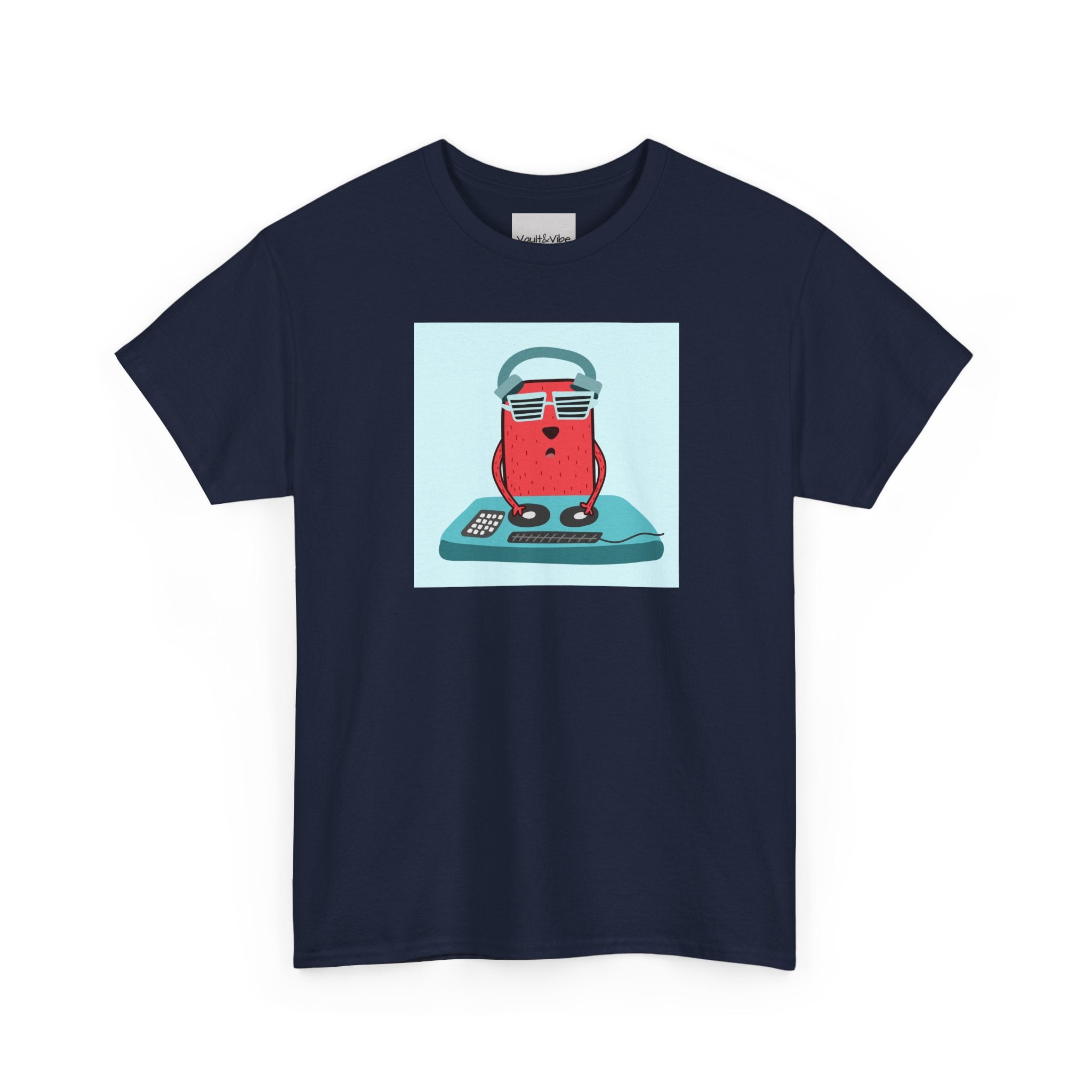Retro DJ Dog T-Shirt — Funny DJ Dog Tee