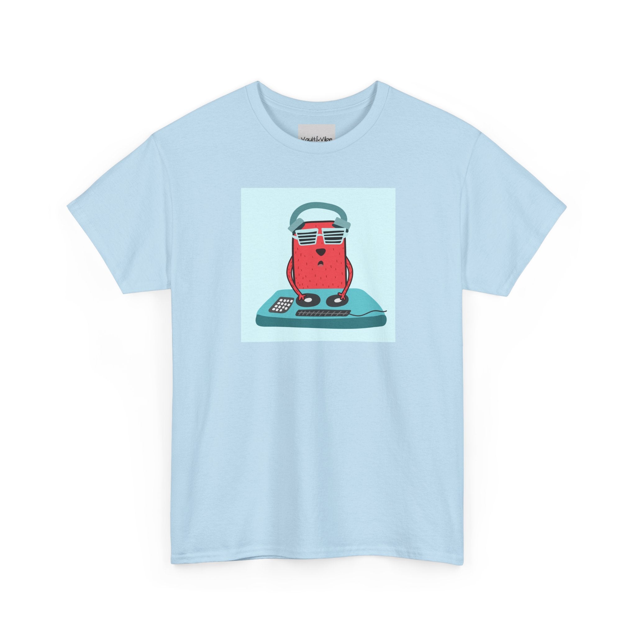 Retro DJ Dog T-Shirt — Funny DJ Dog Tee