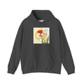 Koi Pond Art Hoodie — Pastel Fish & Lily Design