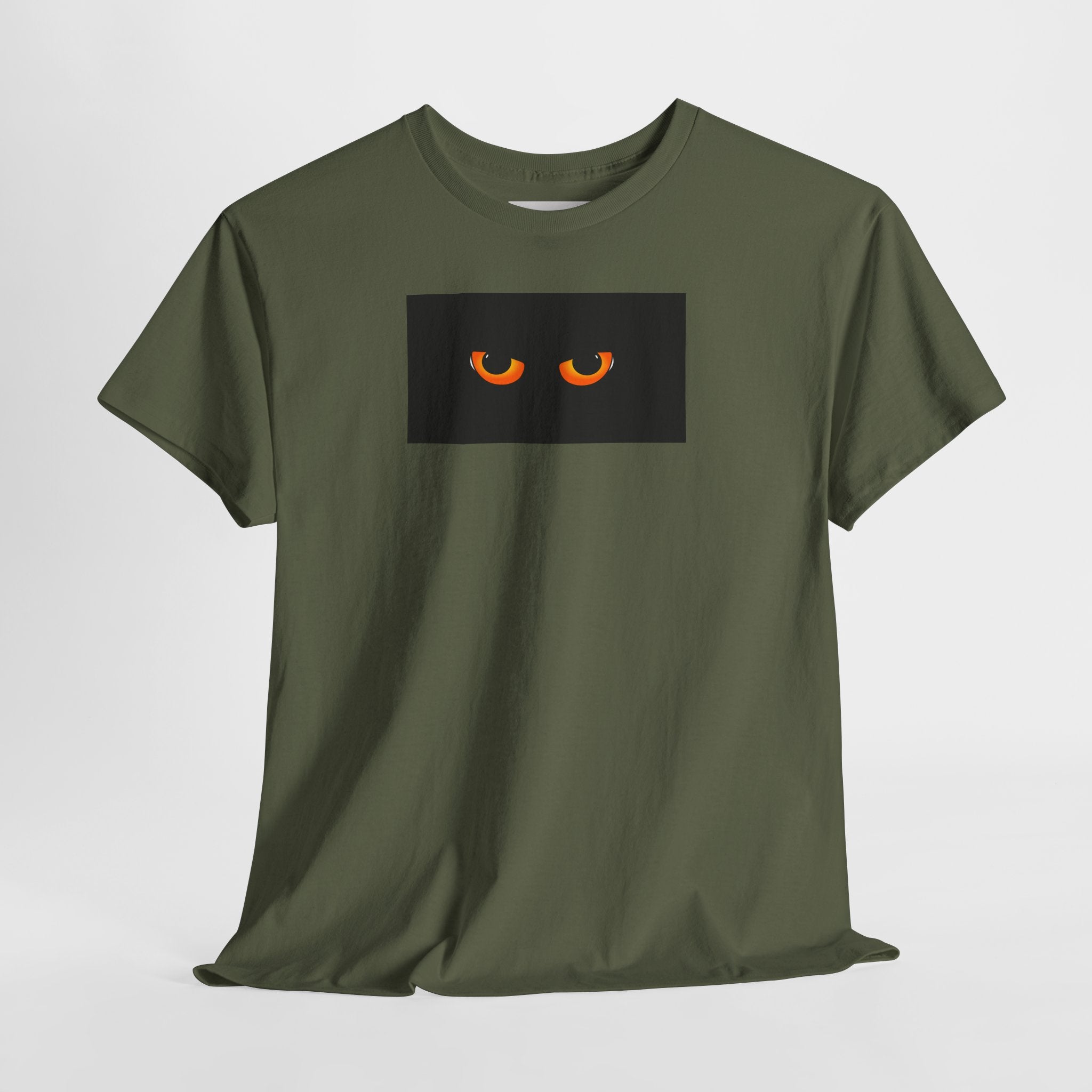 Halloween Orange Eyes Tee