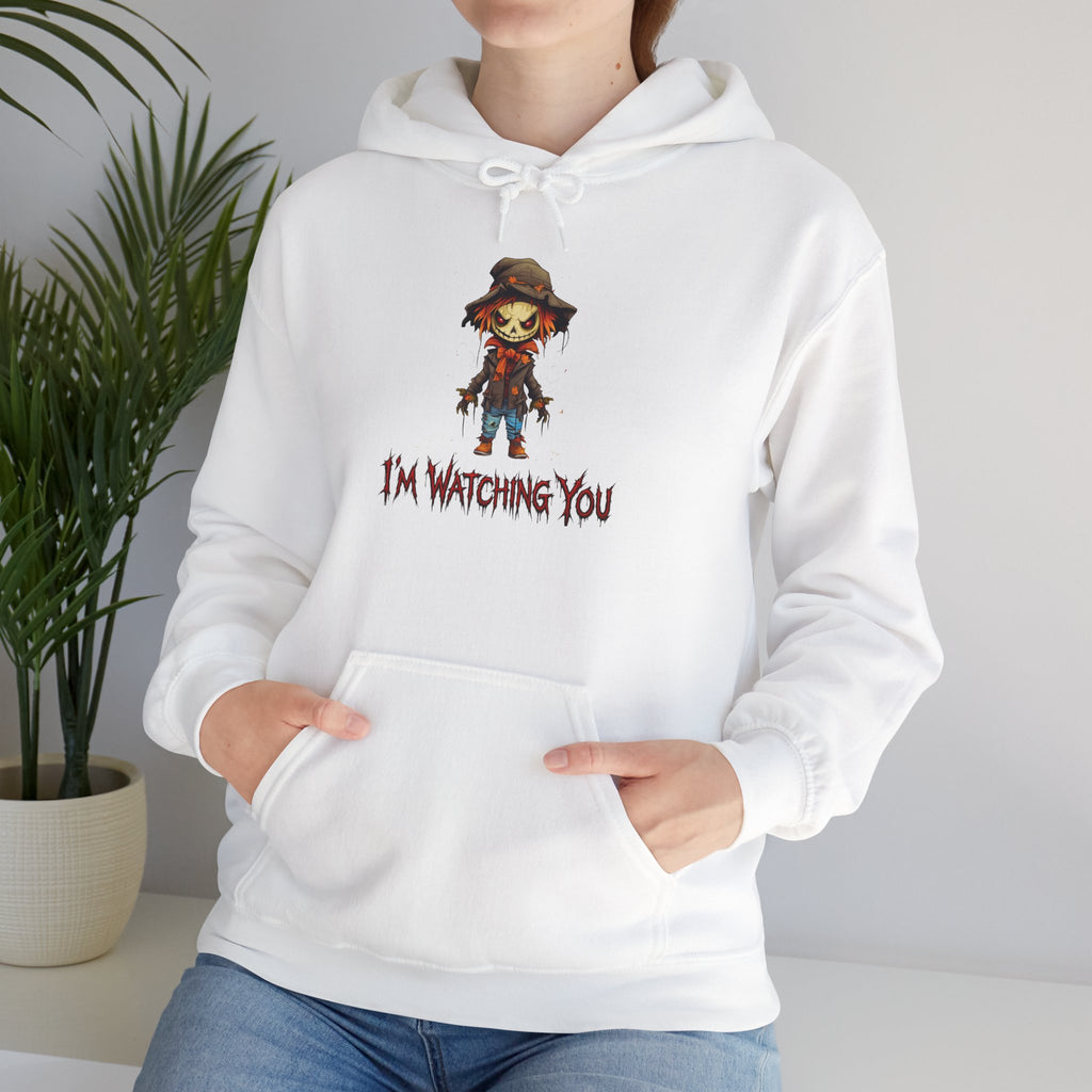 Scarecrow 'I'm Watching You' Hoodie — Cute Creepy Fall Pullover