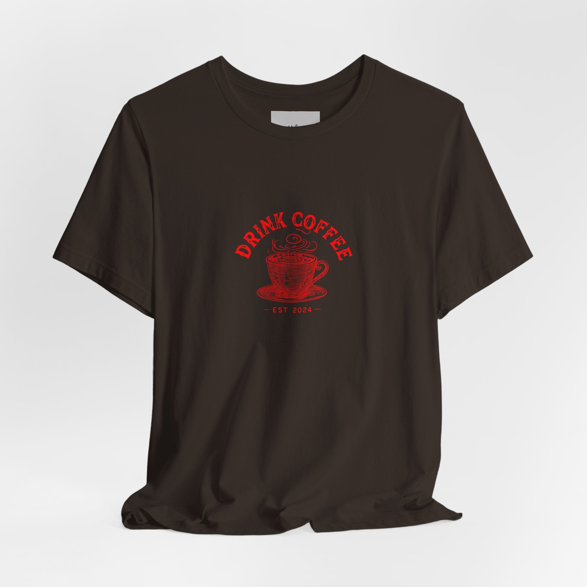 Coffee Lover Tee — "Drink Coffee" Vintage Cup Graphic T-Shirt