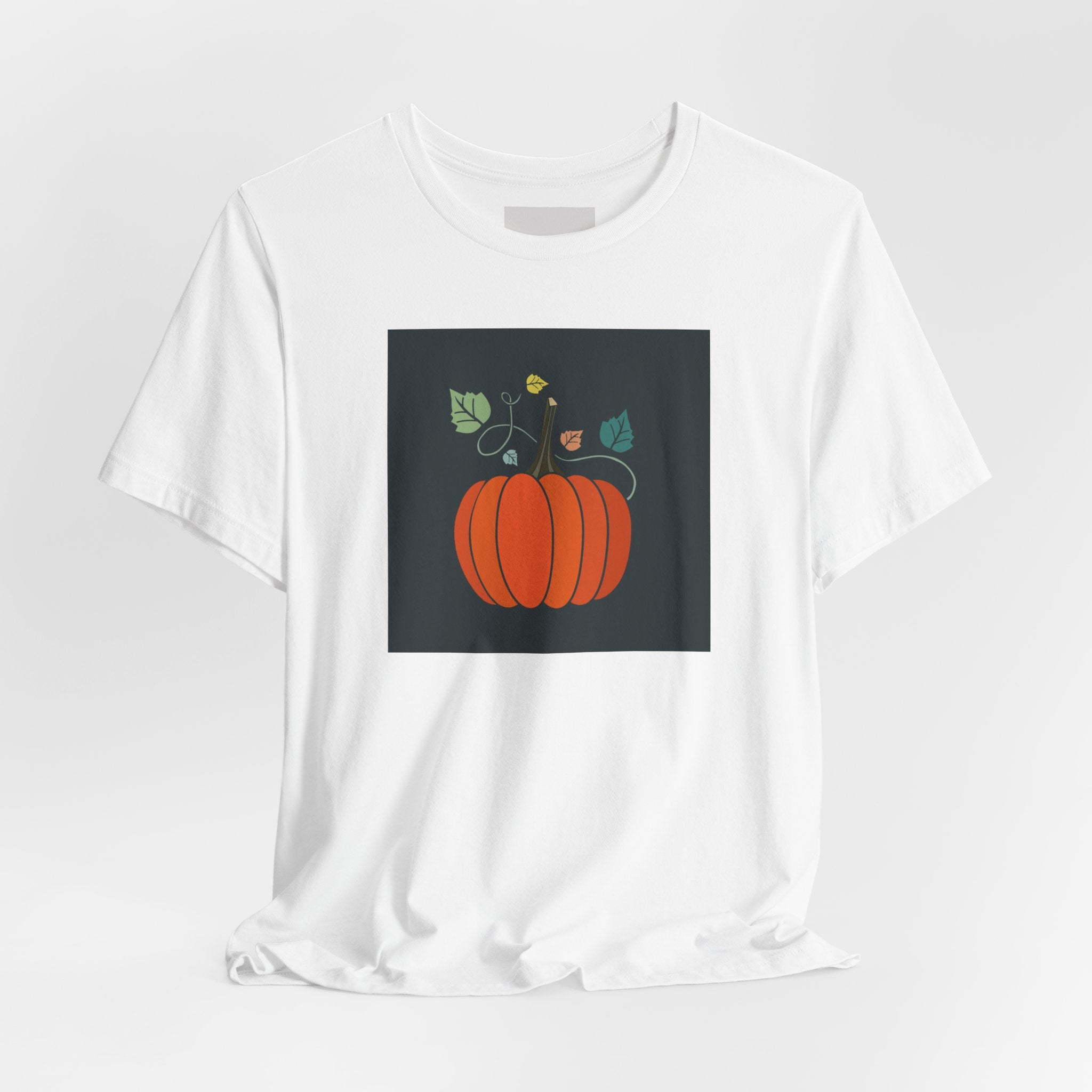 Pumpkin Illustration Tee — Autumn Pumpkin Graphic T-Shirt