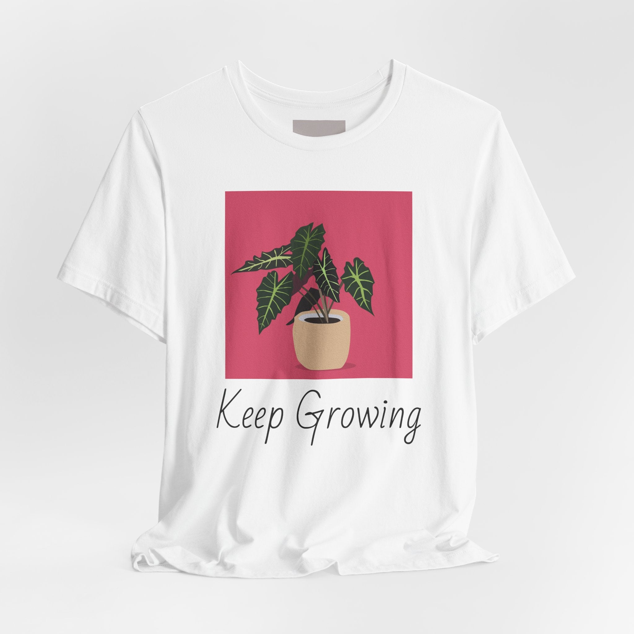 Keep Growing Plant Tee — Botanical Graphic T‑Shirt