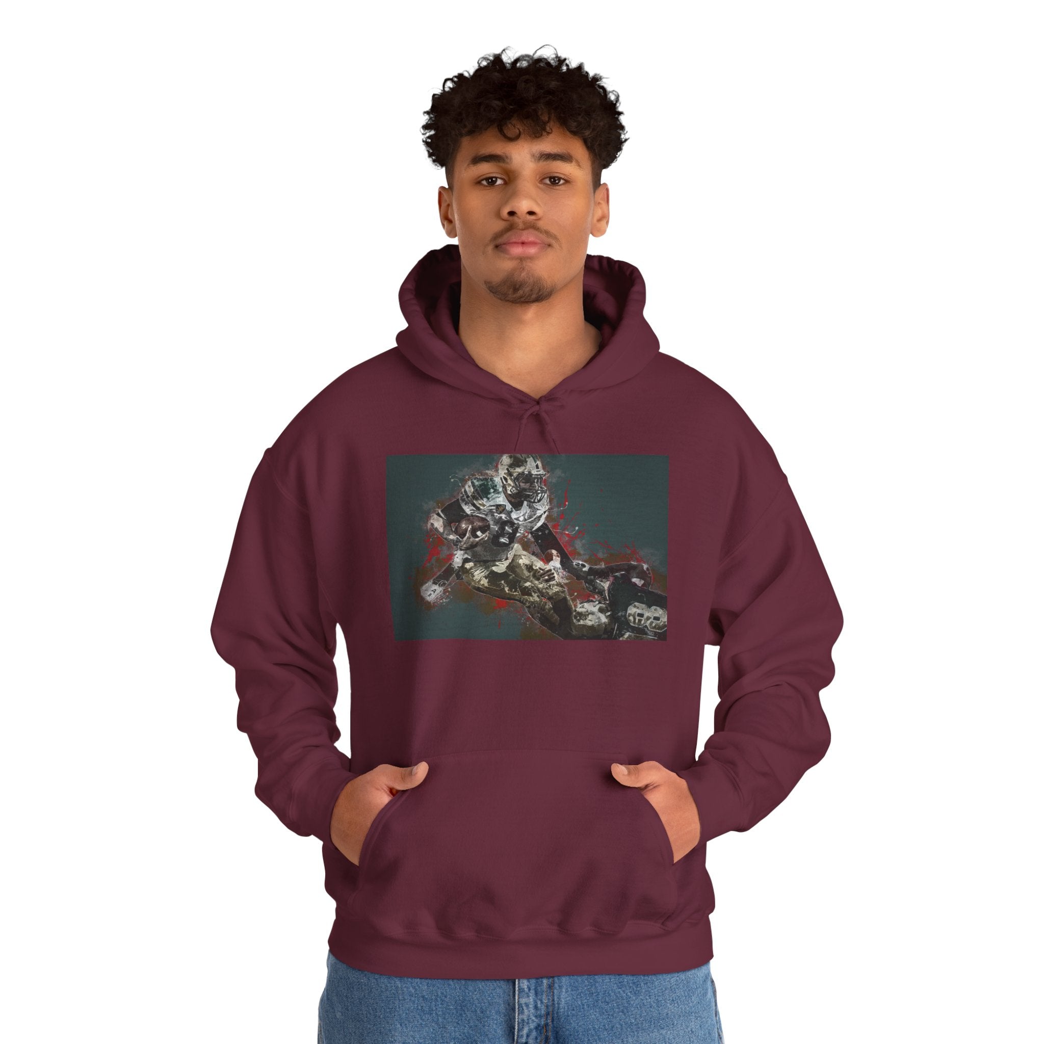 Vintage Football Hoodie — Vintage Football Graphic Sweatshirt