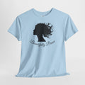 Unisex Heavy Cotton Tee- Woman Sillouette Tee