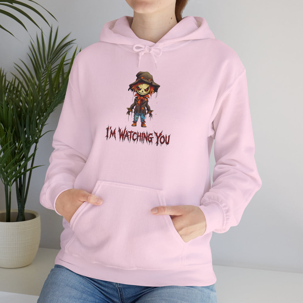 Scarecrow 'I'm Watching You' Hoodie — Cute Creepy Fall Pullover