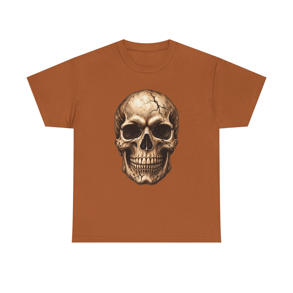 Skull Graphic Tee — 'Bones' Backprint Horror Skull T-Shirt