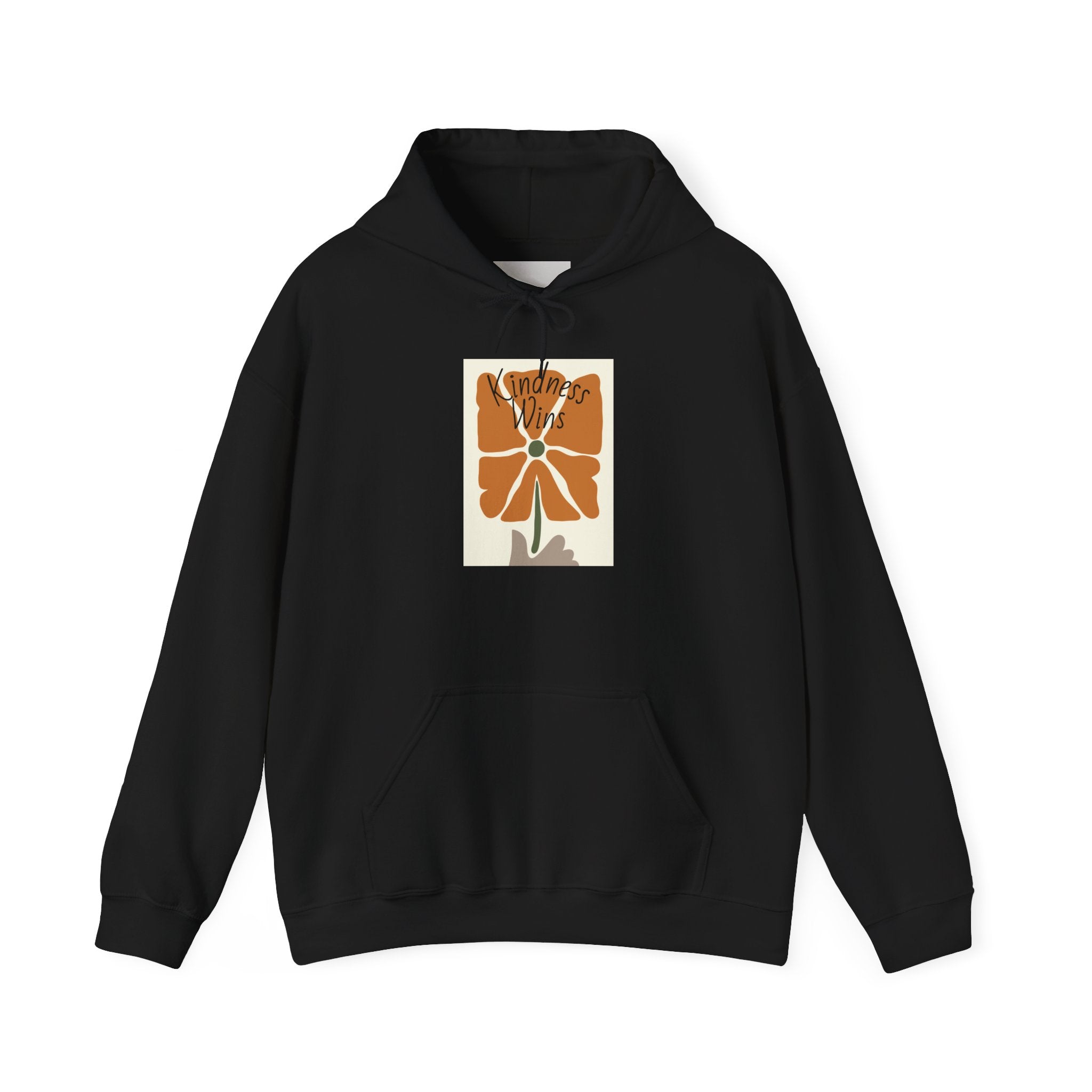 Hoodie — Autumn Bloom Floral Graphic "Calm in Color" Sweatshirt