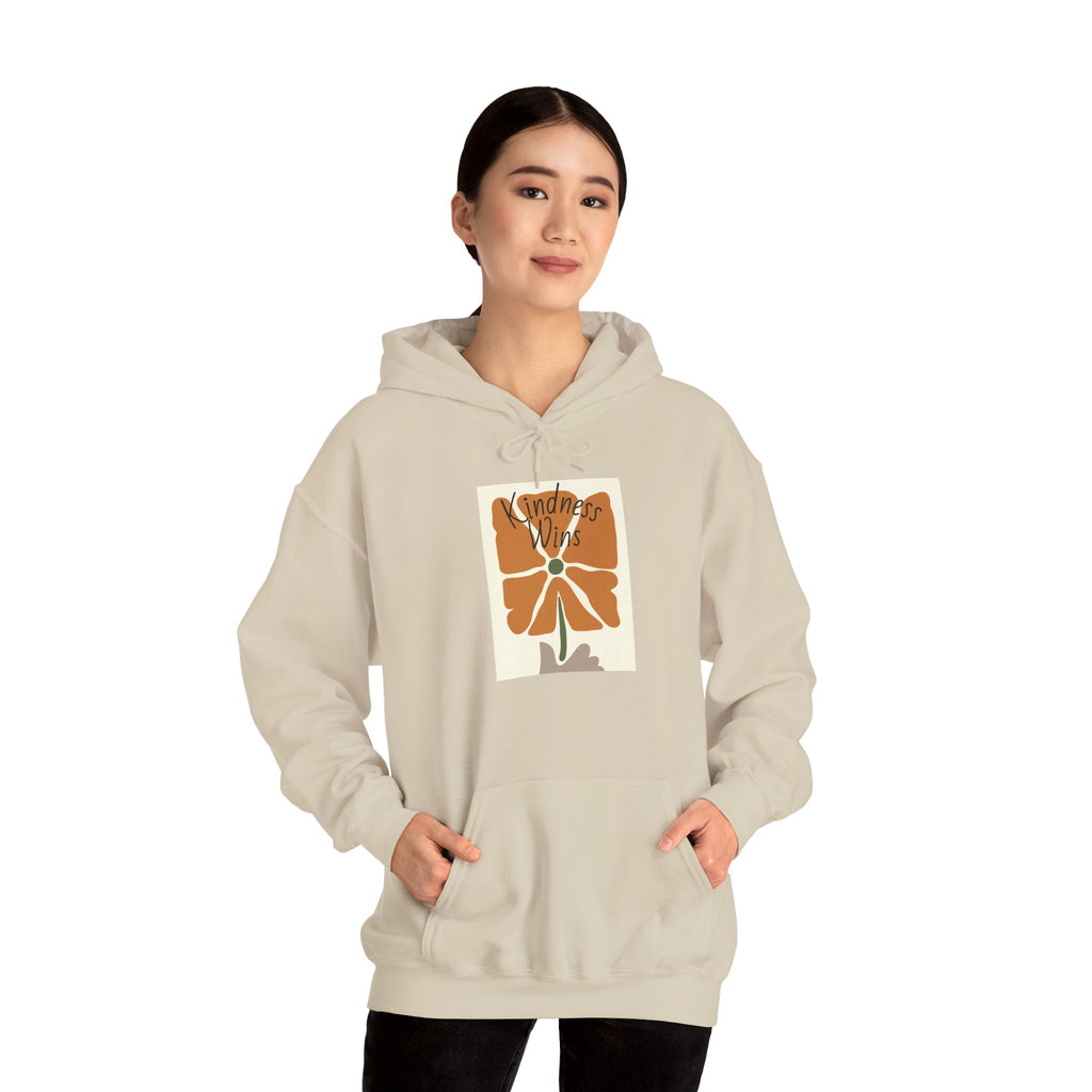 Hoodie — Autumn Bloom Floral Graphic "Calm in Color" Sweatshirt