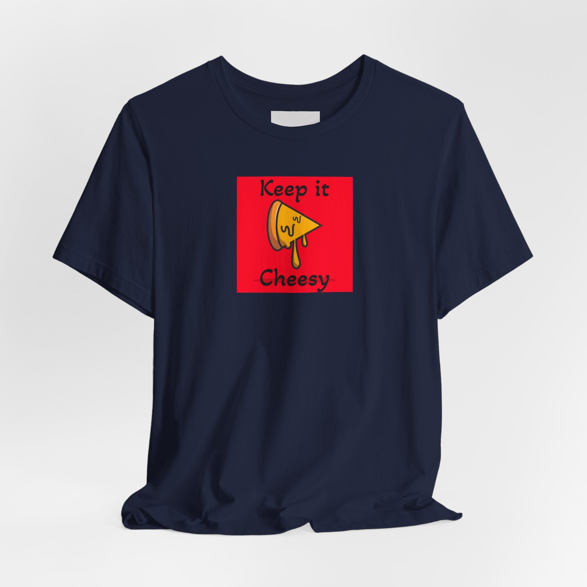 Keep It Cheesy T-Shirt — Funny Grilled Cheese Graphic Tee