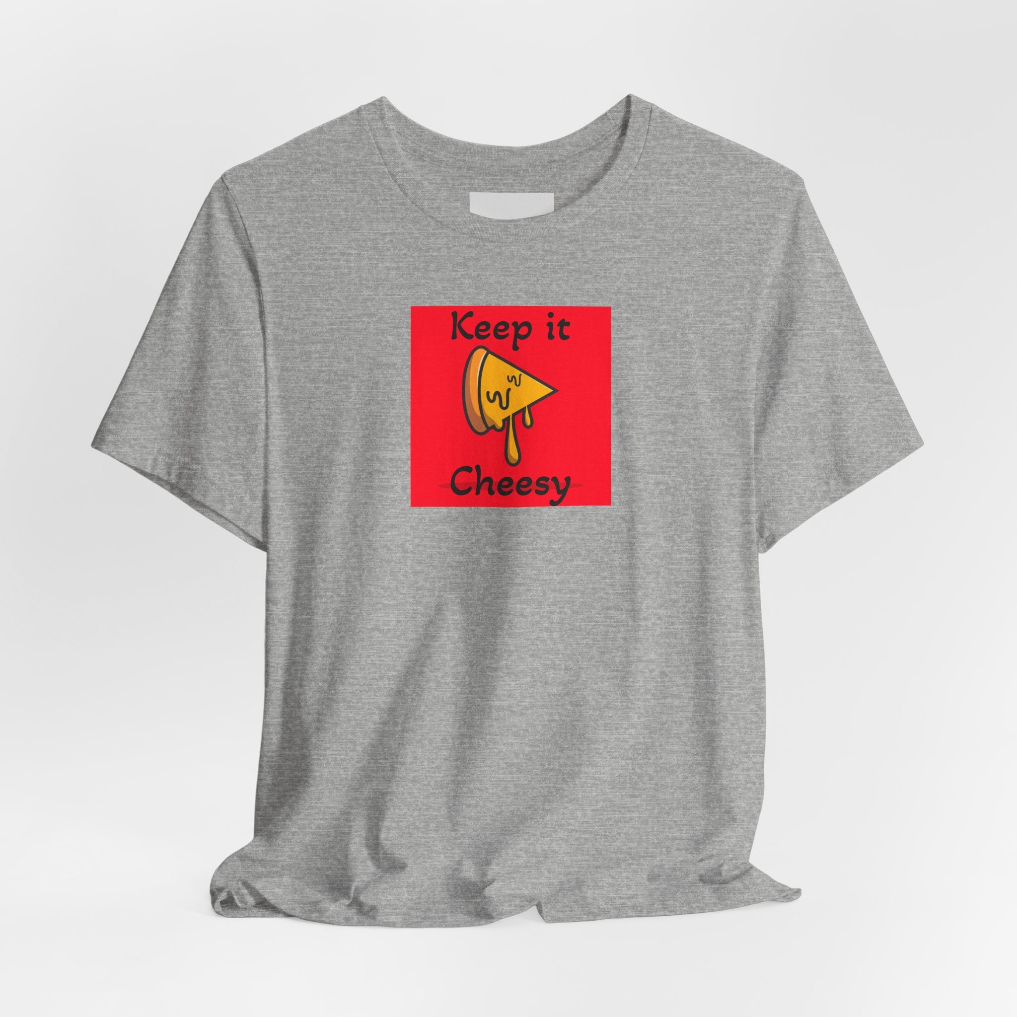 Keep It Cheesy T-Shirt — Funny Grilled Cheese Graphic Tee