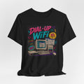 Retro Tech T‑Shirt — "Dial‑Up WiFi" 90s Computer Vintage Graphic Tee