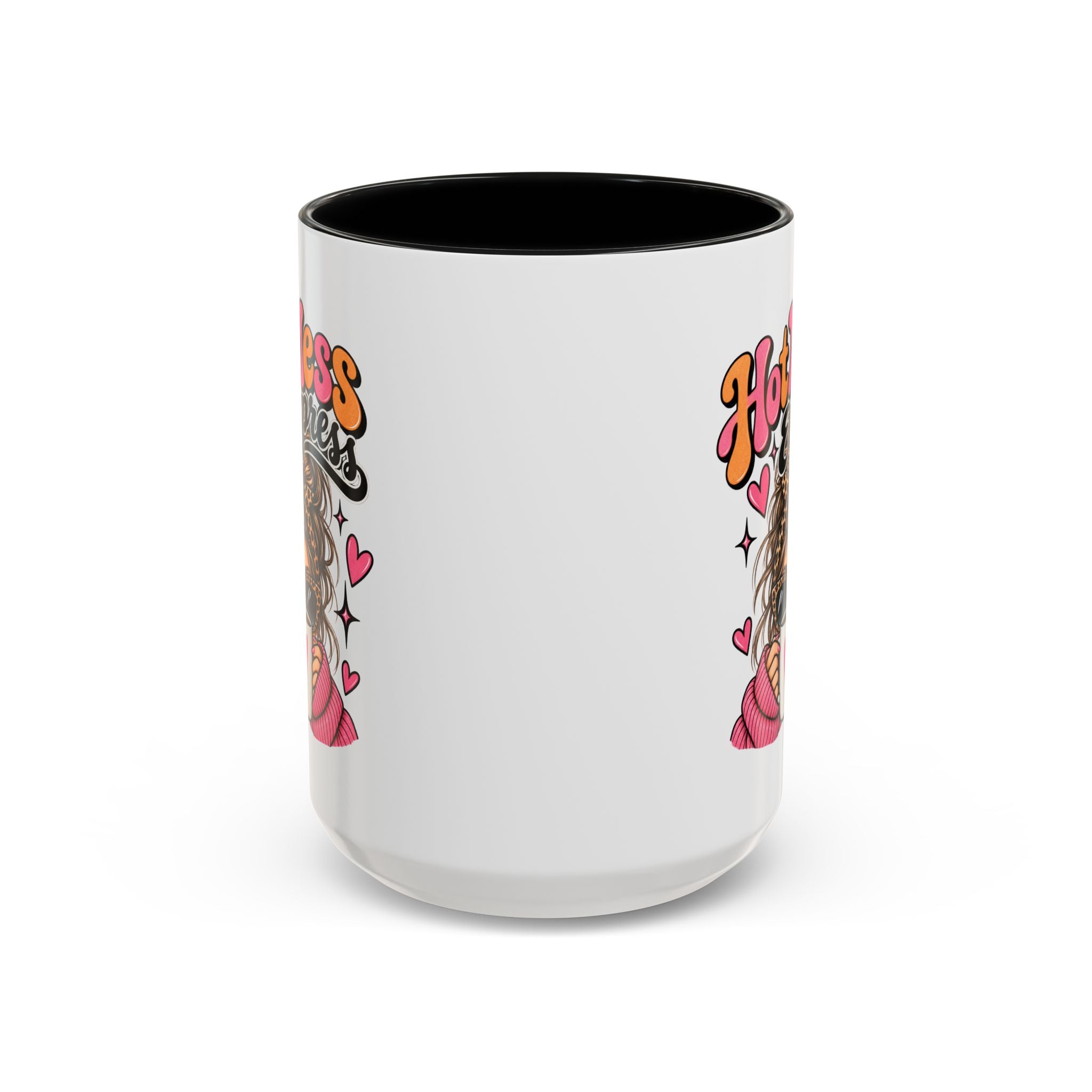 Hot Mess Express Coffee Mug — Funny Retro Girl Coffee Cup (11/15oz)