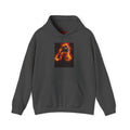 Flaming Football Hoodie — Fiery Football Pullover