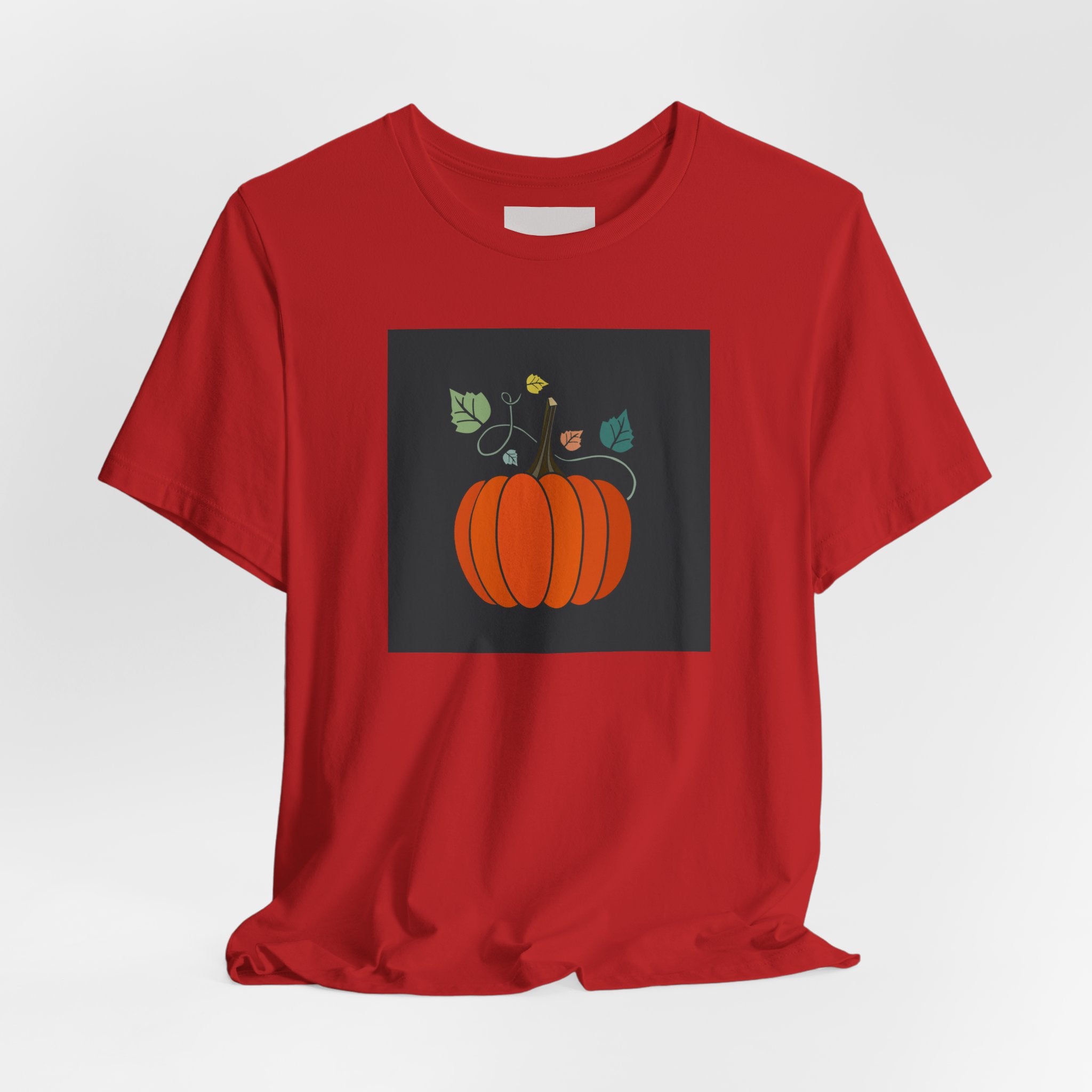 Pumpkin Illustration Tee — Autumn Pumpkin Graphic T-Shirt